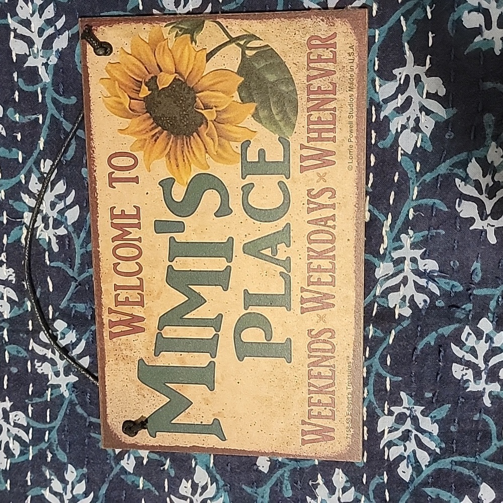 Mimi's wall hanging